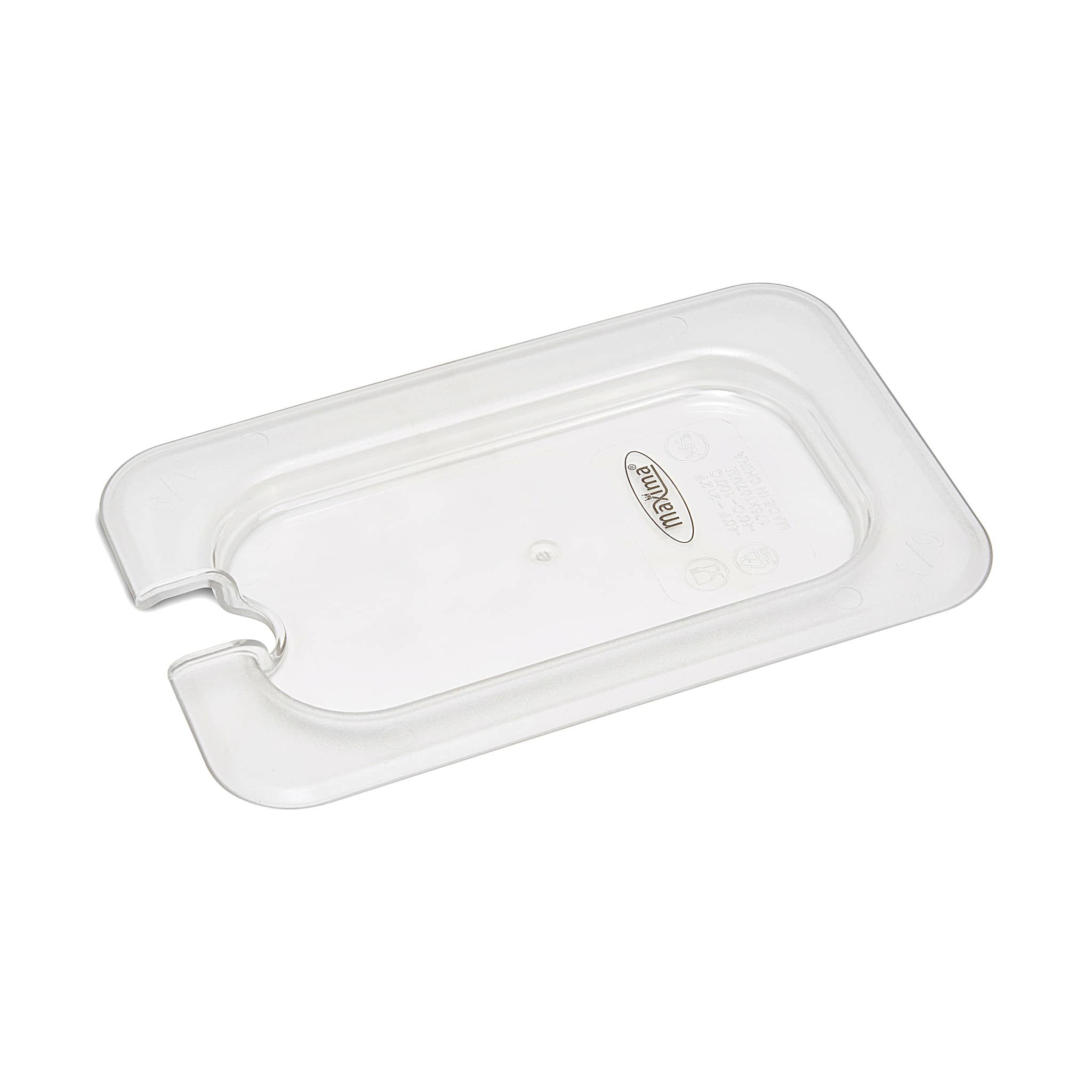 Gastronorm Lid - 1/9 GN - Polycarbonate - with Recess — 2