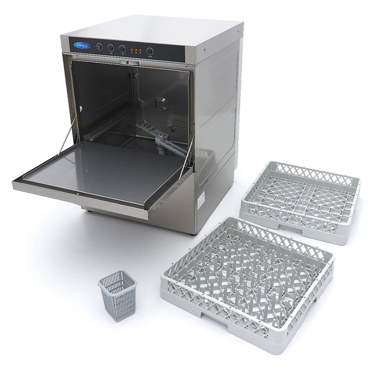 Undercounter Dishwasher - 50 x 50cm - with Drain, Rinse Aid and Soap Pumps - 230V — 10