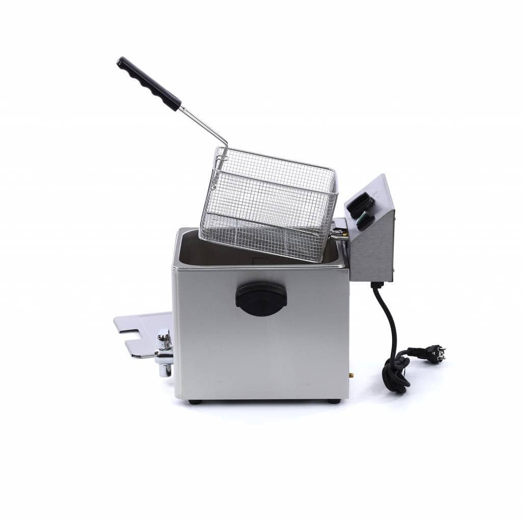 Deep Fryer - 8L - 1 Basket - with Drain Tap — 3