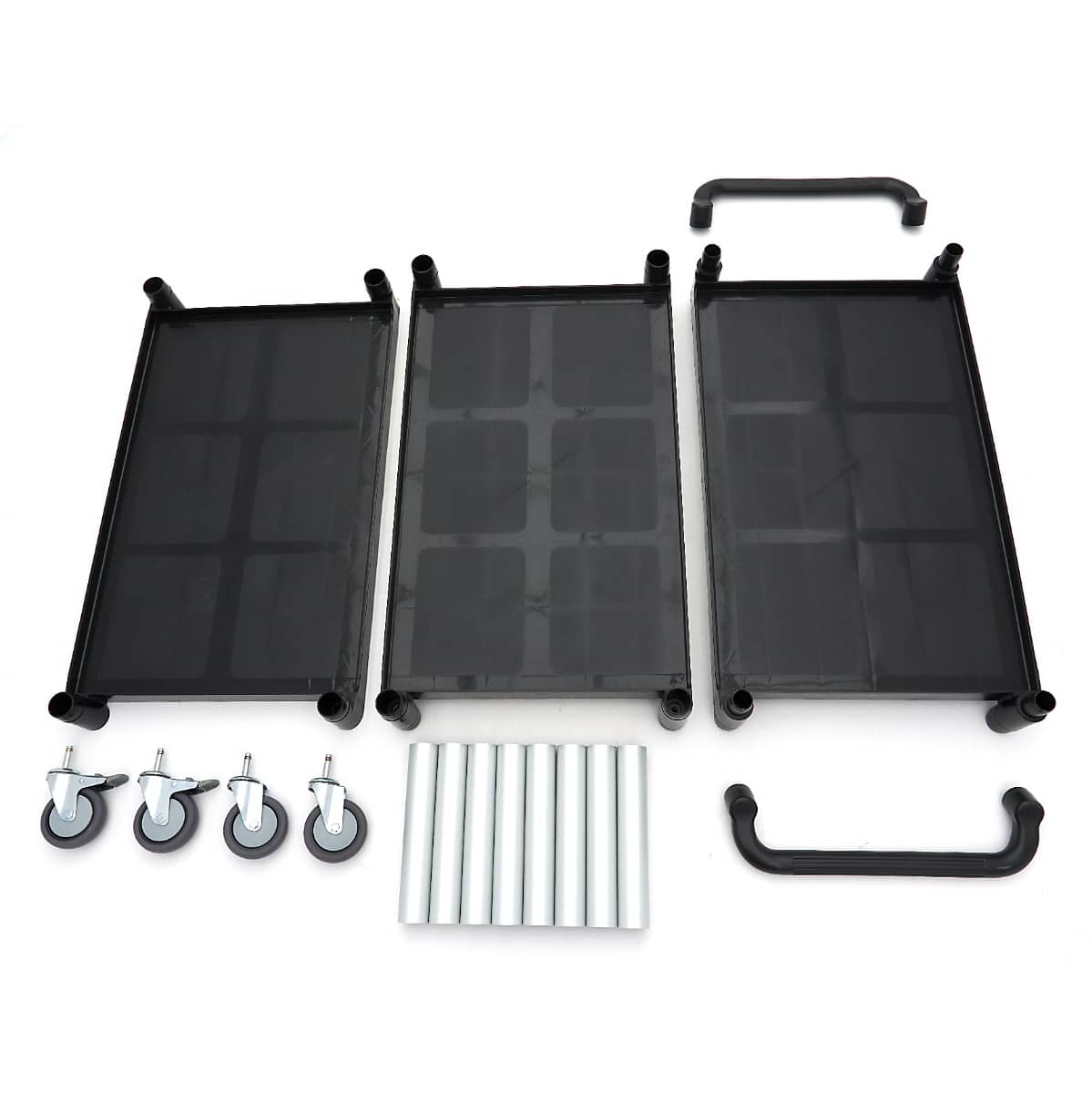 Serving Trolley – 3 Plastic Shelves – 103 x 50,5cm — 6