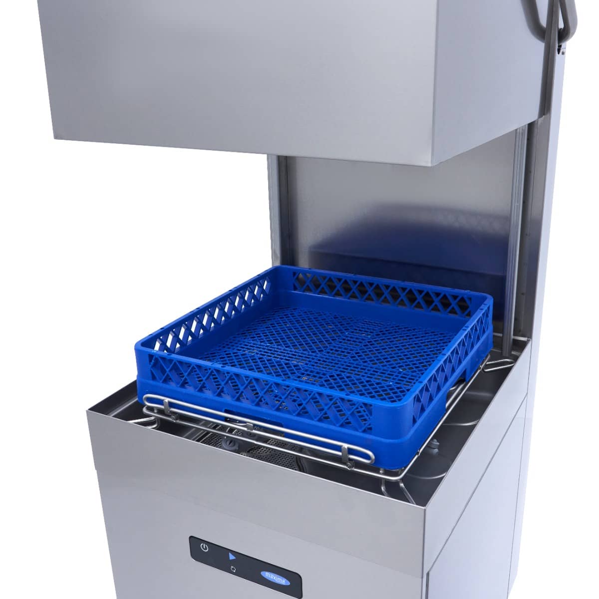 Pass Through Dishwasher - 50 x 50cm - With Rinse Aid and Soap Pumps - Digital Display - 400V — 8