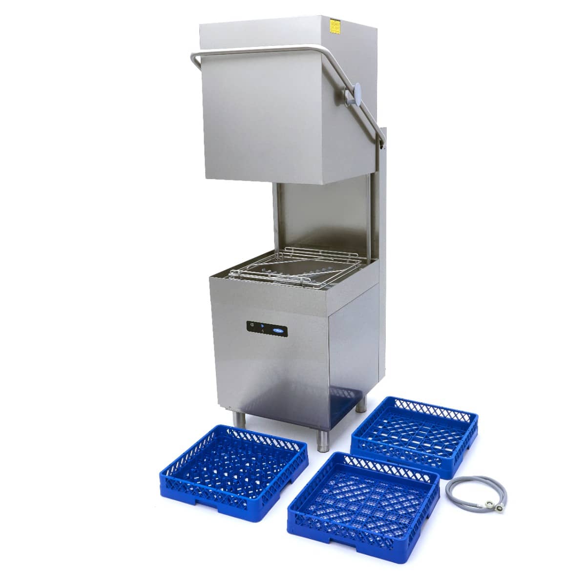Pass Through Dishwasher - 50 x 50cm - With Rinse Aid and Soap Pumps - Digital Display - 400V — 13