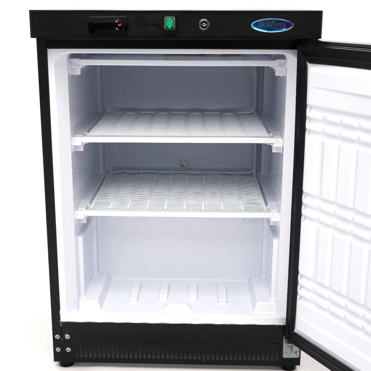 Freezer - 200L - 2 Fixed Shelves - Black — 5