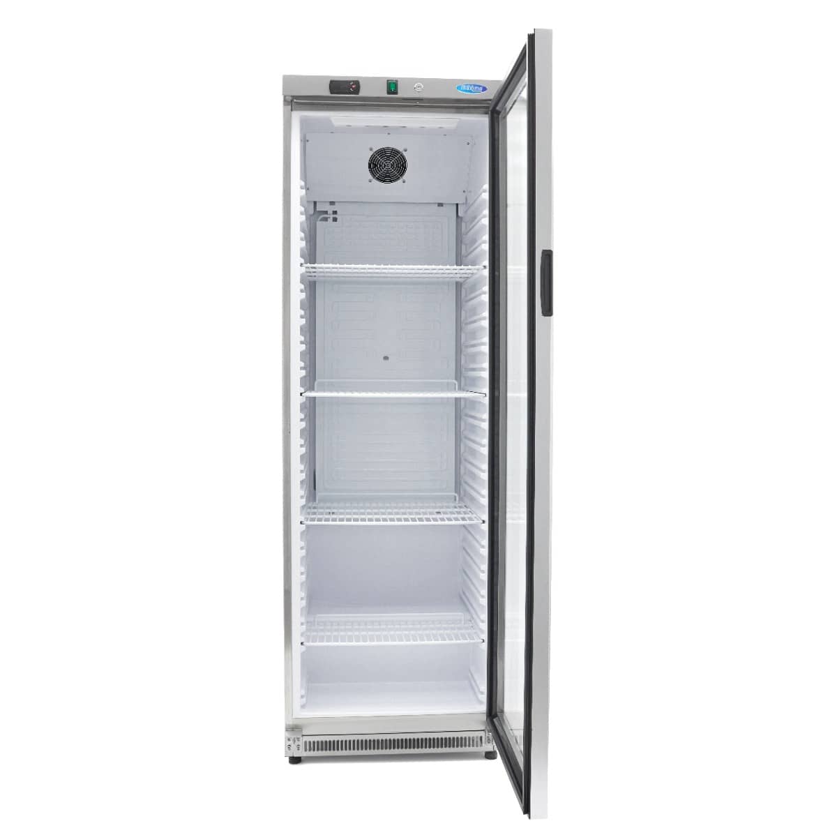 Fridge - 400L - Stainless Steel - with Glass Door — 5
