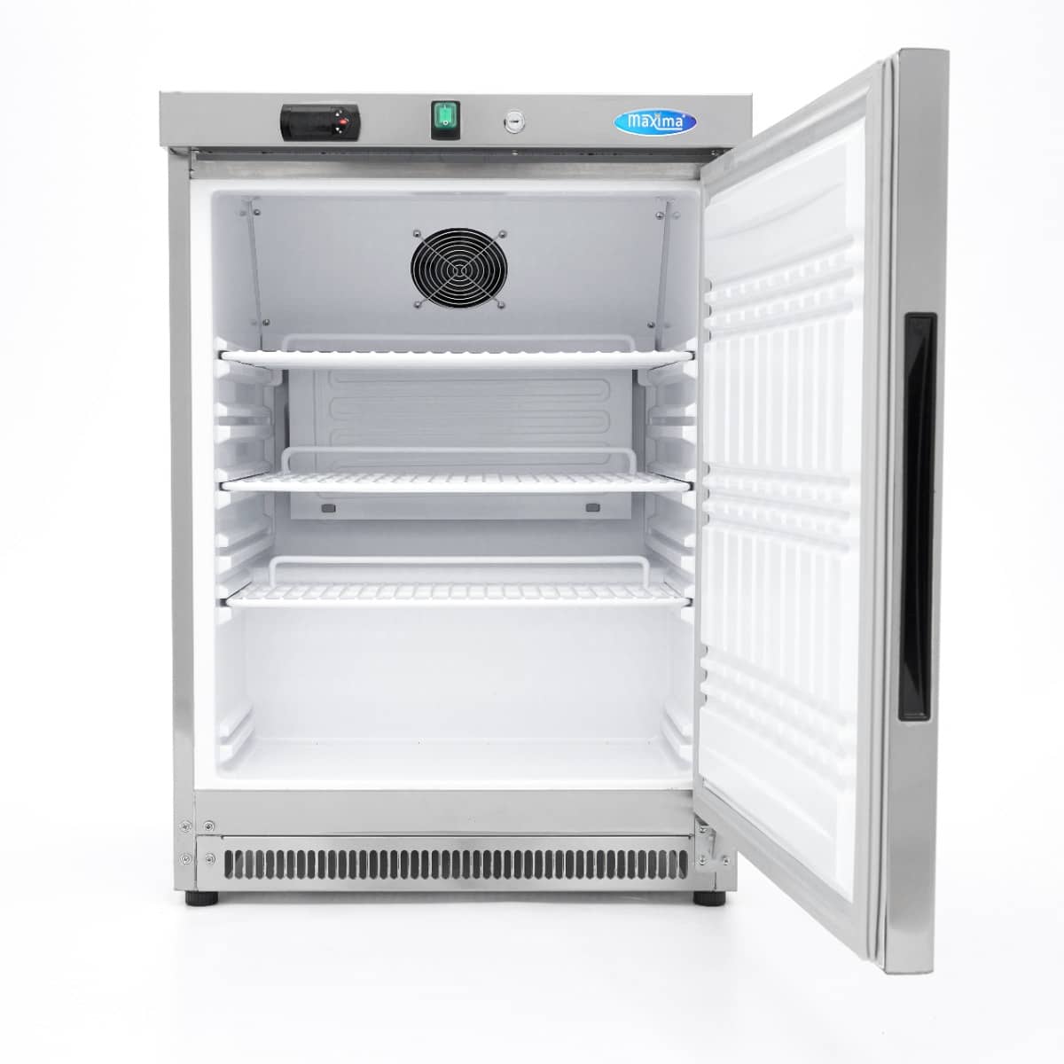 Fridge - 200L - 3 Adjustable Shelves - Stainless Steel — 5