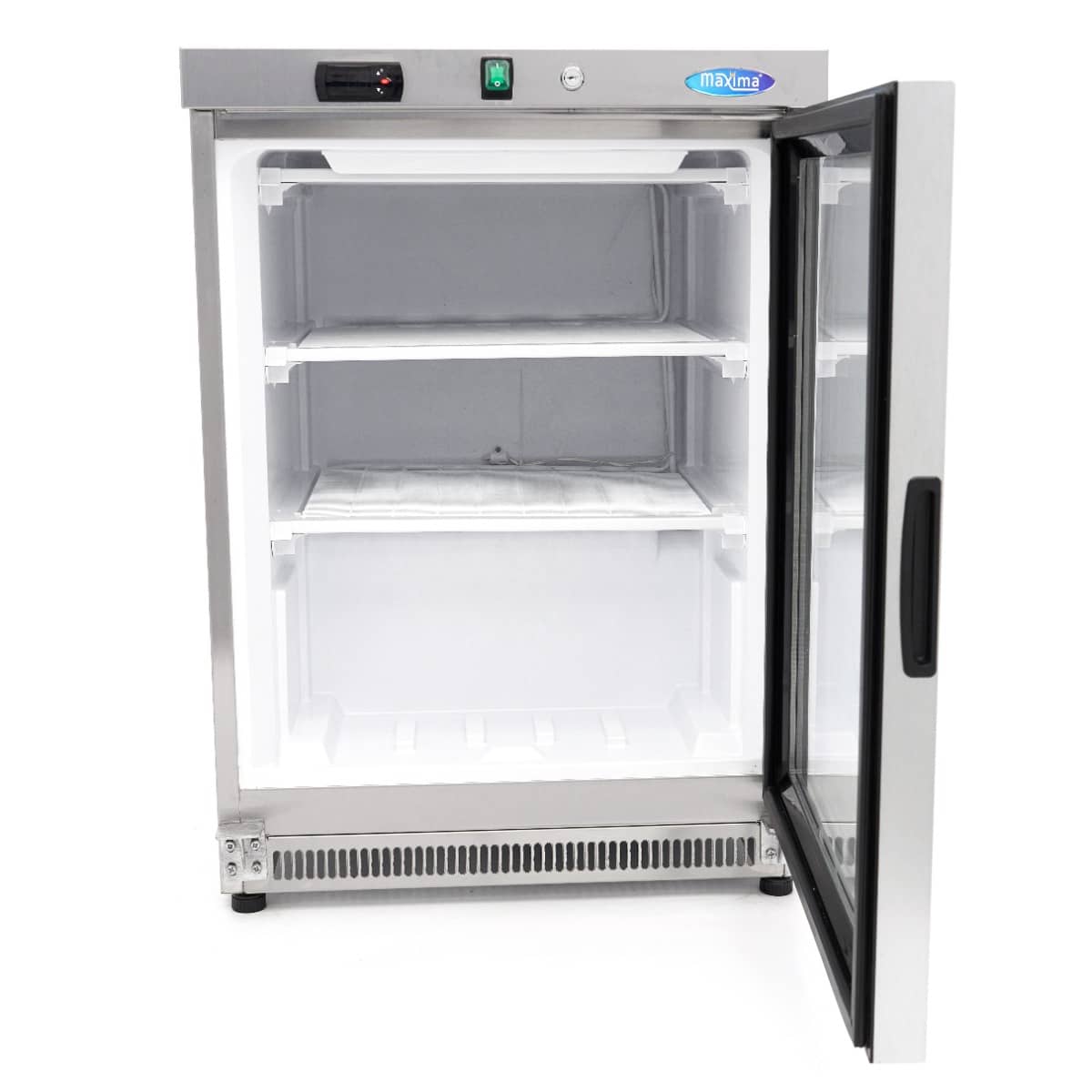 Freezer - 200L - Stainless Steel - with Glass Door — 5