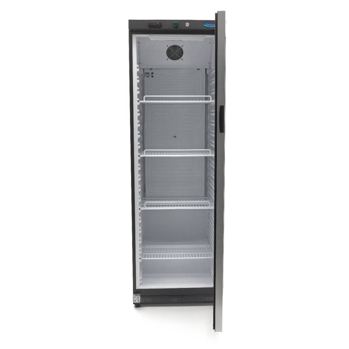 Fridge - 400L - Black - with Glass Door — 6