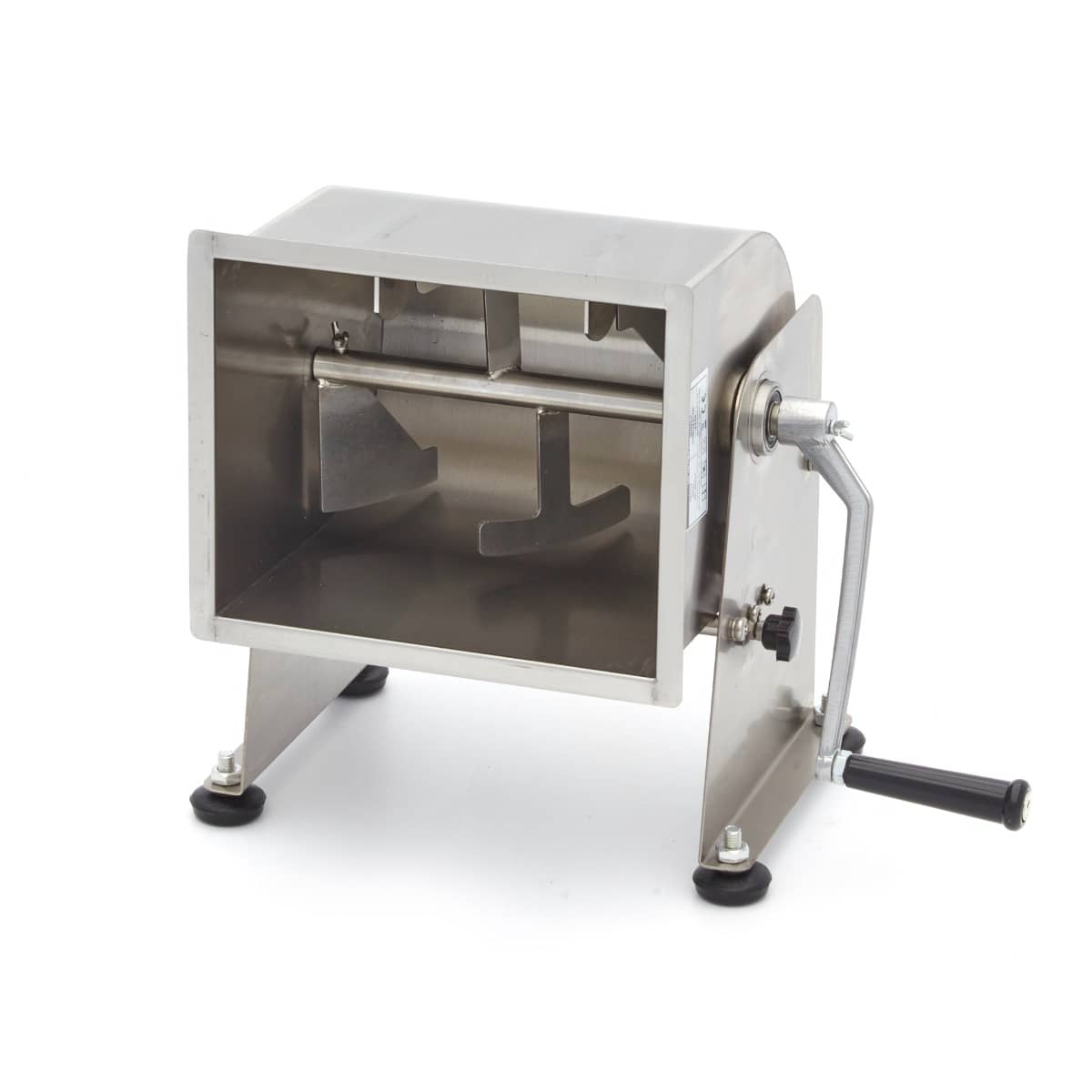 Meat Mixer - 10L - 7,5kg Meat - Tilting Bowl - Manual — 6