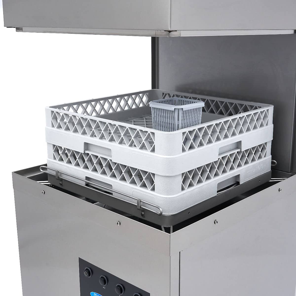 Pass Through Dishwasher - 50x50cm - With Drain, Rinse Aid and Soap Pumps - 400V — 7