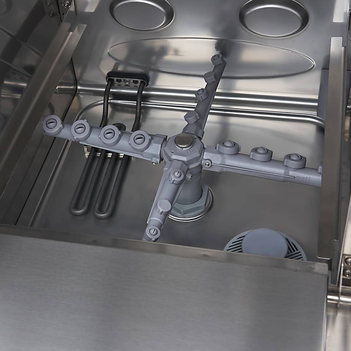 Undercounter Dishwasher - 40 x 40cm - with Drain, Rinse Aid and Soap Pump - Digital Display - 230V — 10