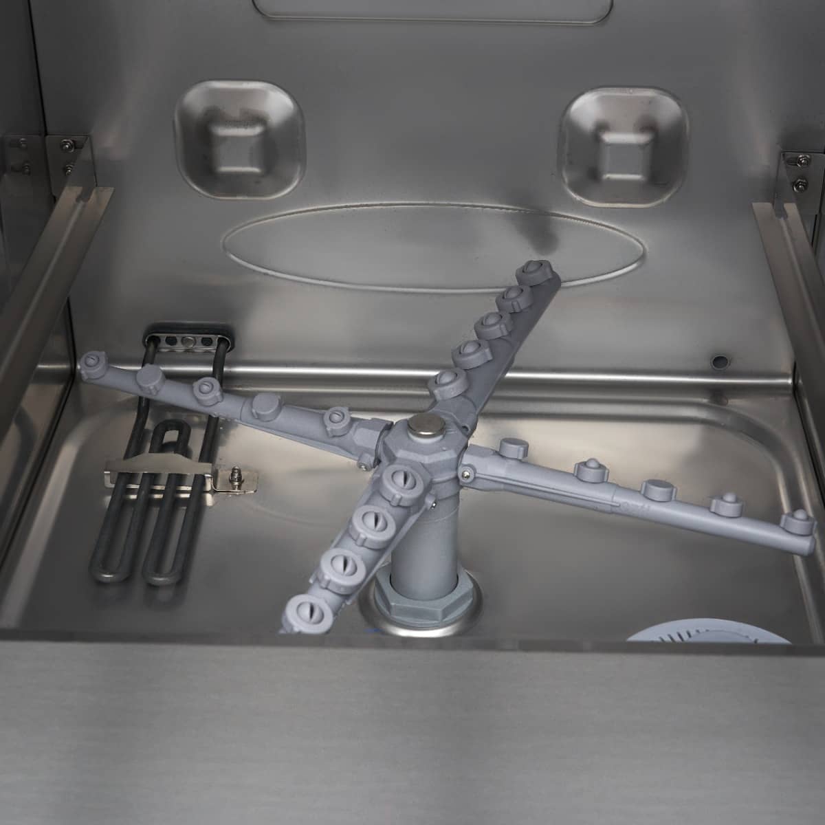 Undercounter Dishwasher - 50 x 50cm - with Drain, Rinse Aid and Soap Pump - Digital Display - 230V — 11