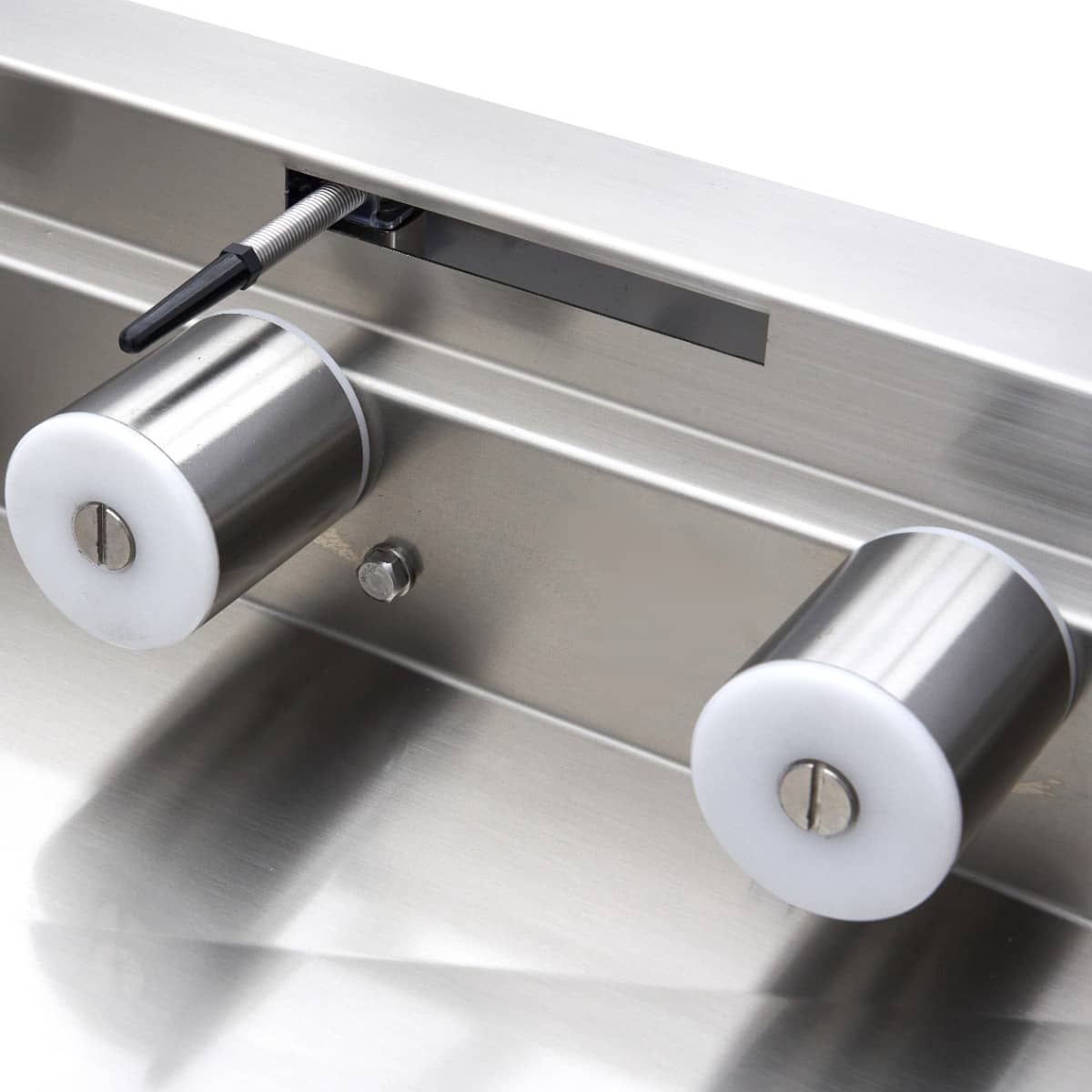 Stainless Steel Straight Roller Table - for Rack Conveyor Dishwasher — 7