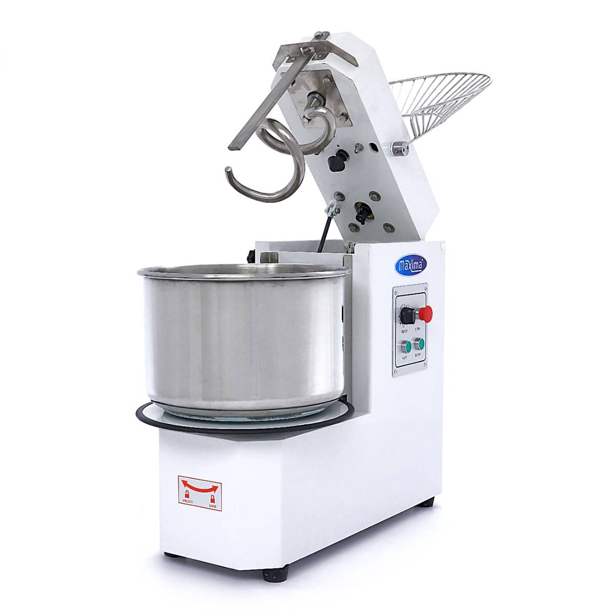 Dough Mixer - 30L - 18kg Dough - 2 Speeds - Removable Bowl — 5