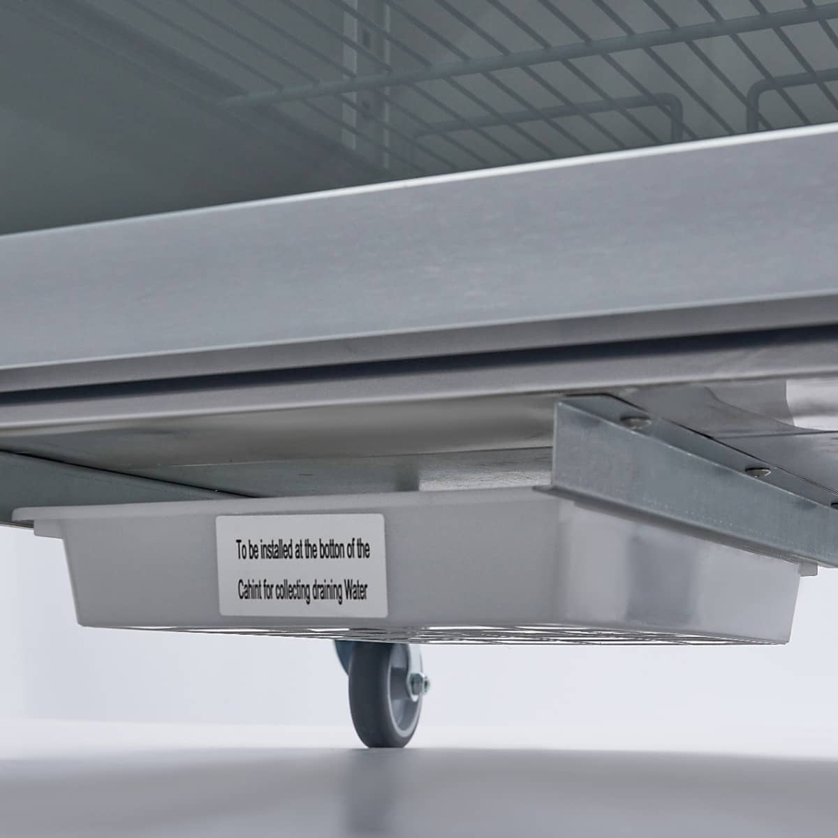 Freezer - 600L - 3 Adjustable Shelves (2/1GN) - Stainless Steel - with Glass Door — 13