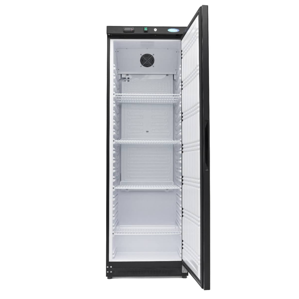 Fridge - 400L - 4 Adjustable Shelves - Black — 5
