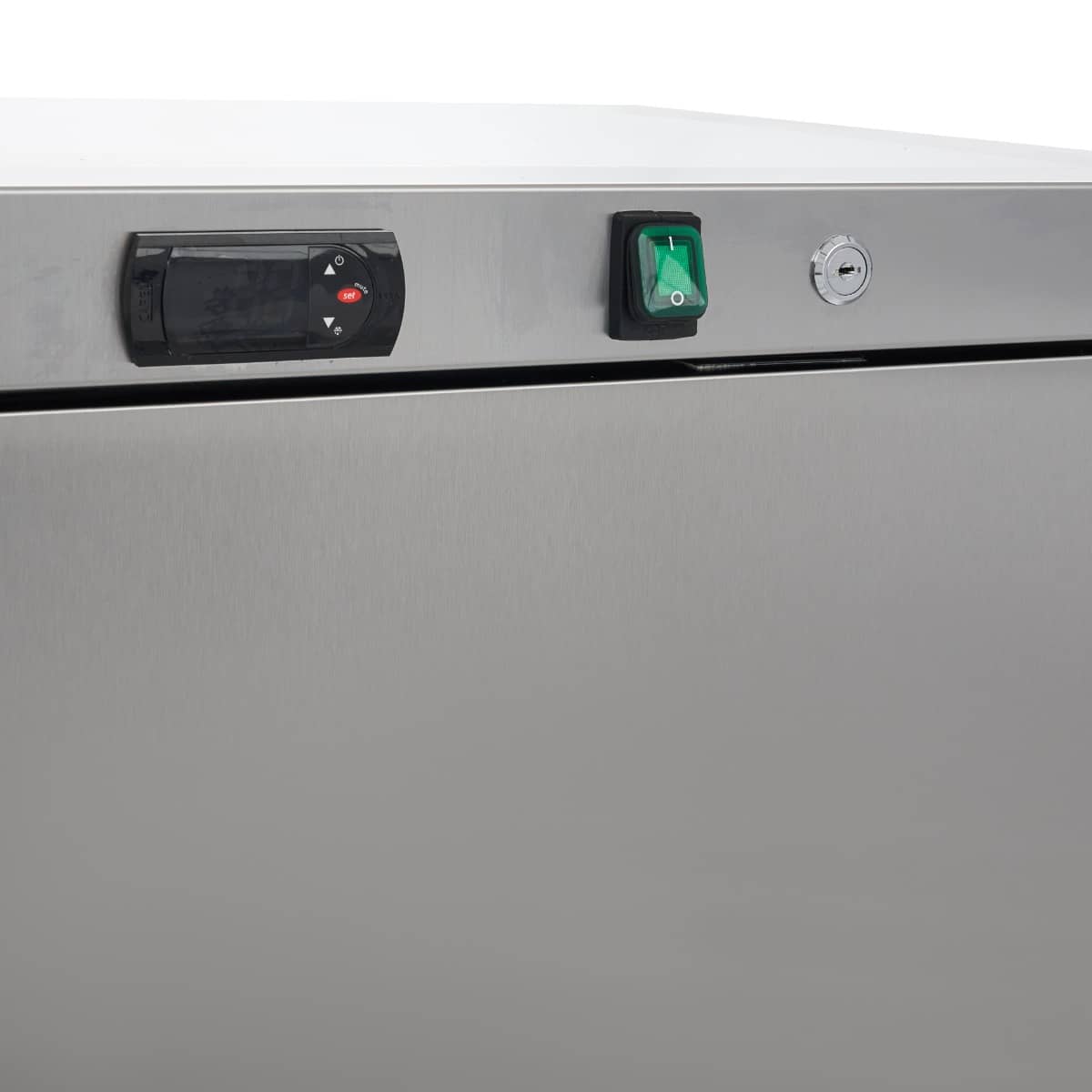 Fridge - 400L - 4 Adjustable Shelves - Stainless Steel — 6