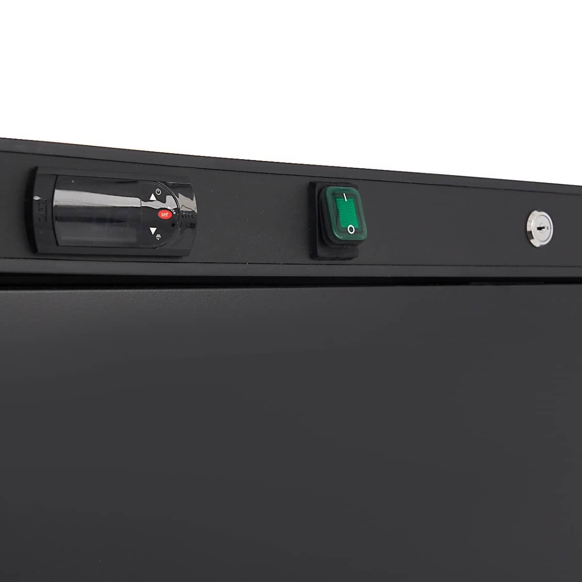 Freezer - 600L - 6 Fixed Shelves - Black — 6