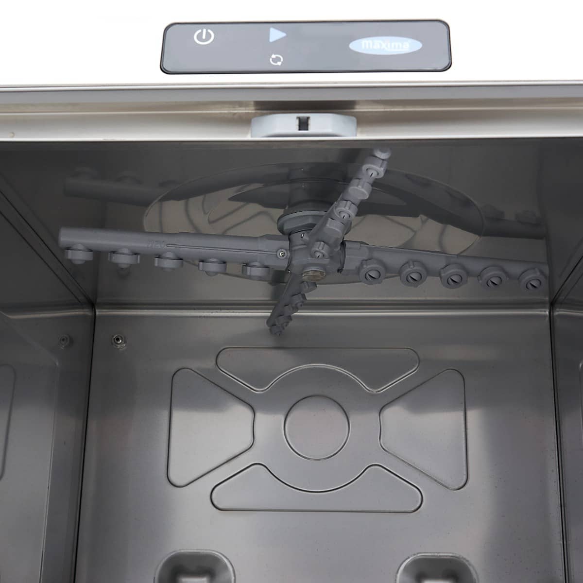 Undercounter Dishwasher - 50 x 50cm - with Drain, Rinse Aid and Soap Pump - Digital Display - 230V — 10