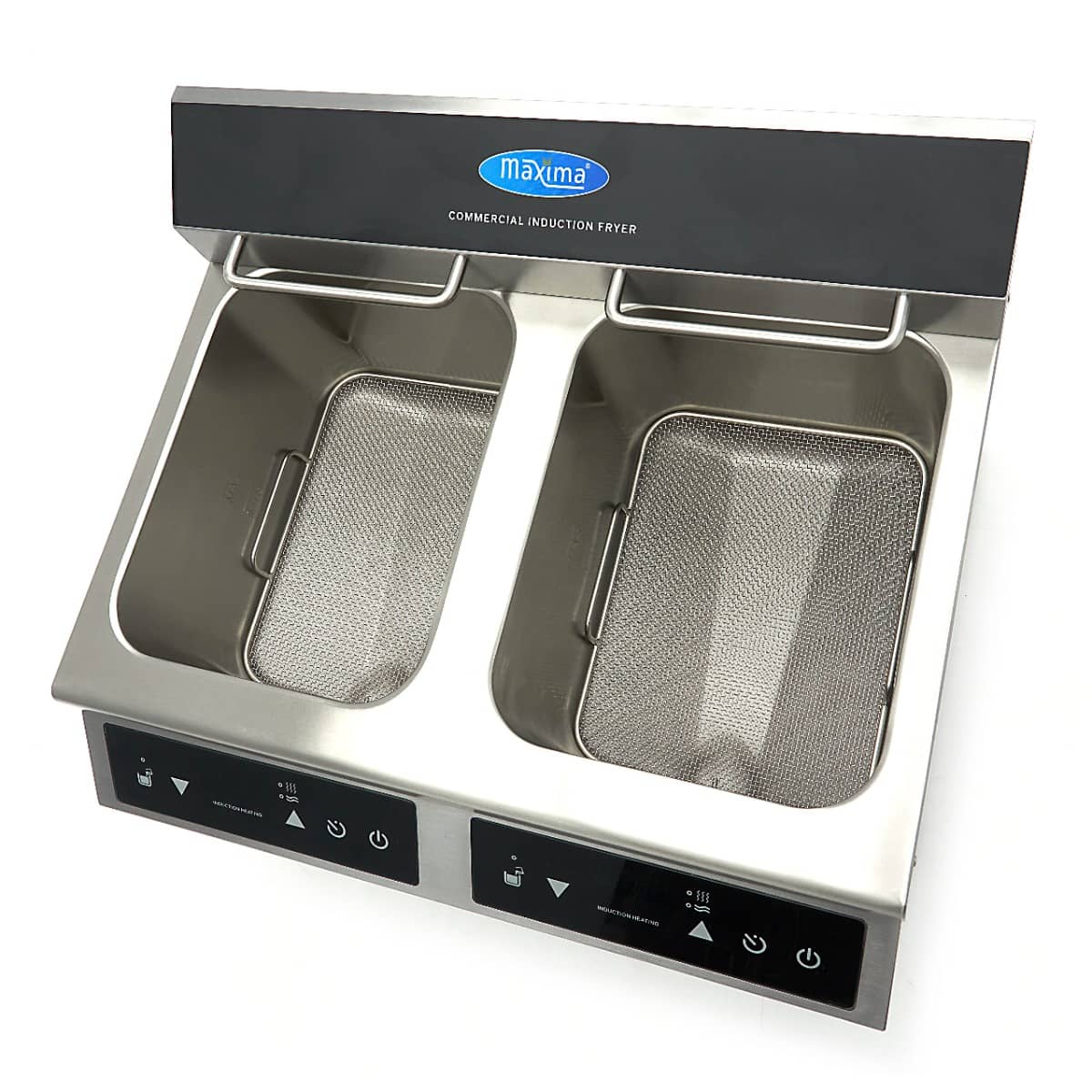 Deep Fryer - 2 x 8L - 2 Baskets - with Drain Tap - Induction — 9