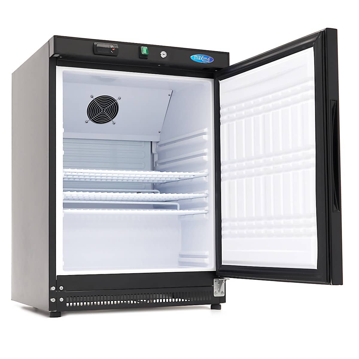 Fridge - 200L - 3 Adjustable Shelves - Black — 5