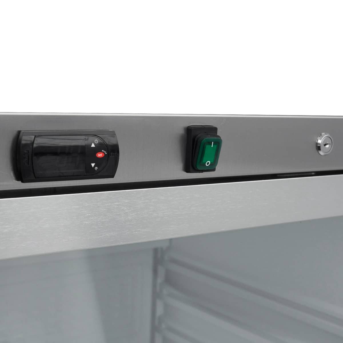 Fridge - 600L - Stainless Steel - with Glass Door — 6