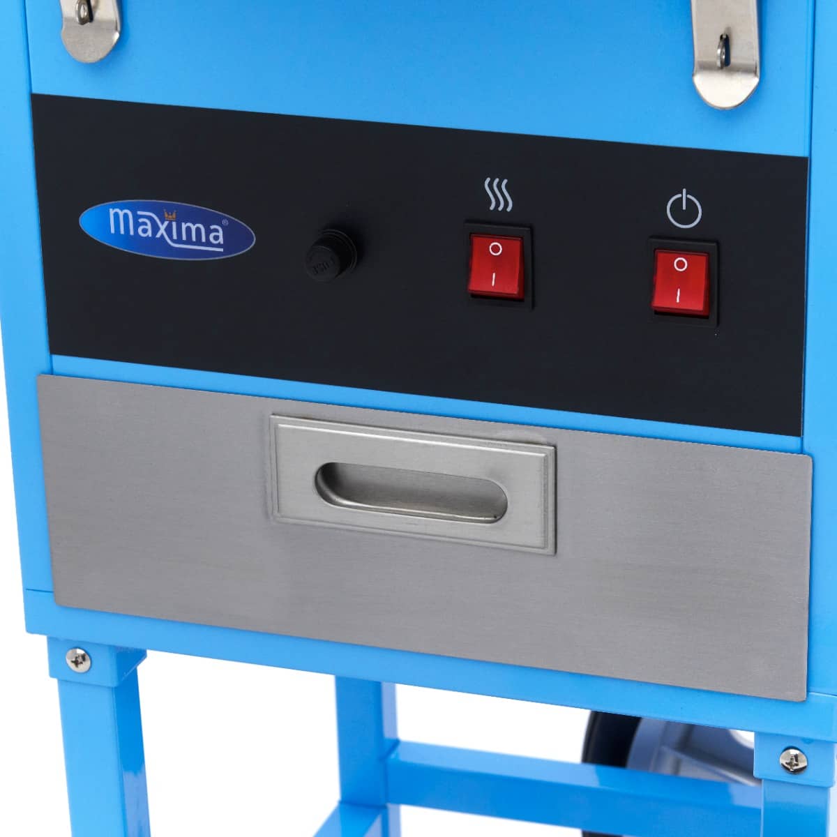 Candy Floss Machine – Ø 52cm – Blue – with Cart — 12