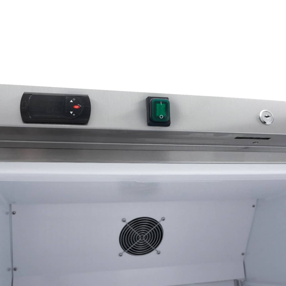 Fridge - 600L - 4 Adjustable Shelves - Stainless Steel — 6