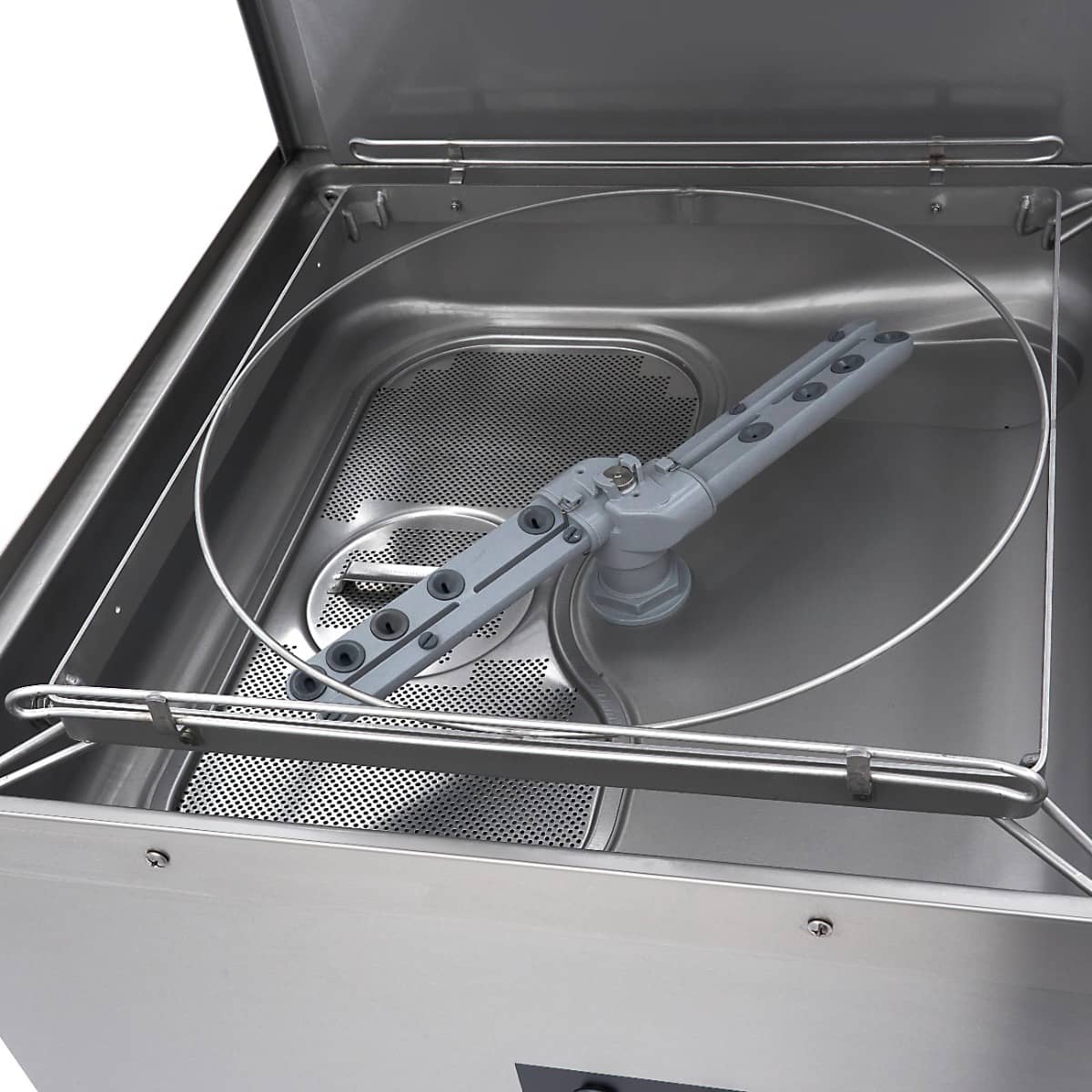Pass Through Dishwasher - 50x50cm - With Drain, Rinse Aid and Soap Pumps - 400V — 9