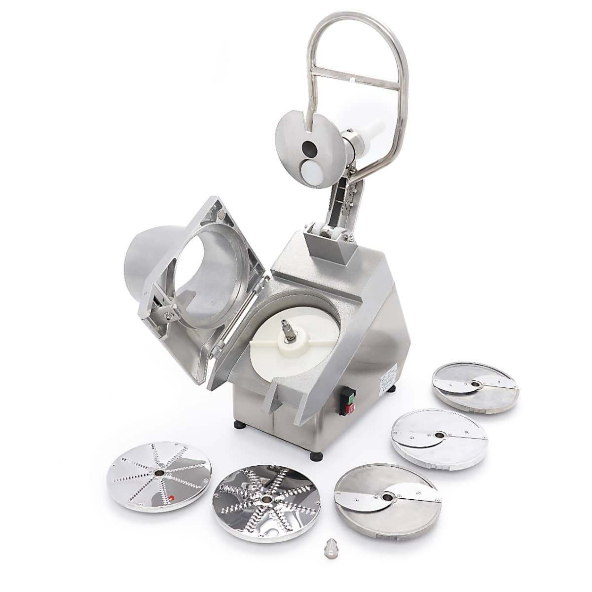 Vegetable Slicer - up to 450kg/h - incl 5 Cutting Disks — 9