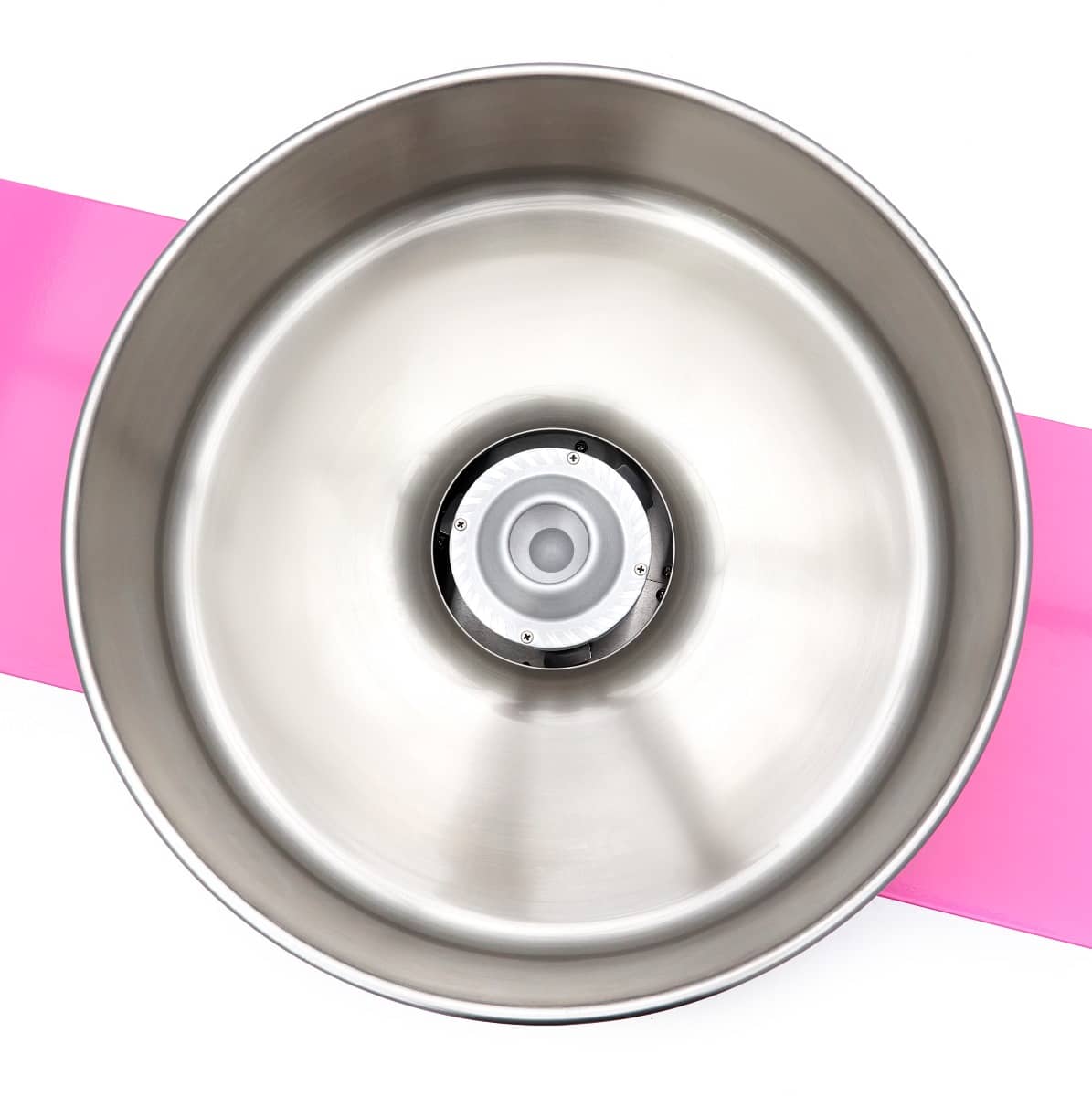 Candy Floss Machine – Ø 52cm – Pink – with Cart — 6