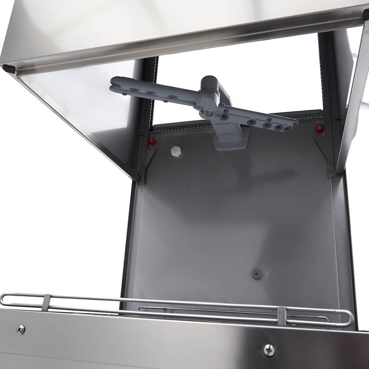 Pass Through Dishwasher - 50x50cm - With Drain, Rinse Aid and Soap Pumps - 400V — 8