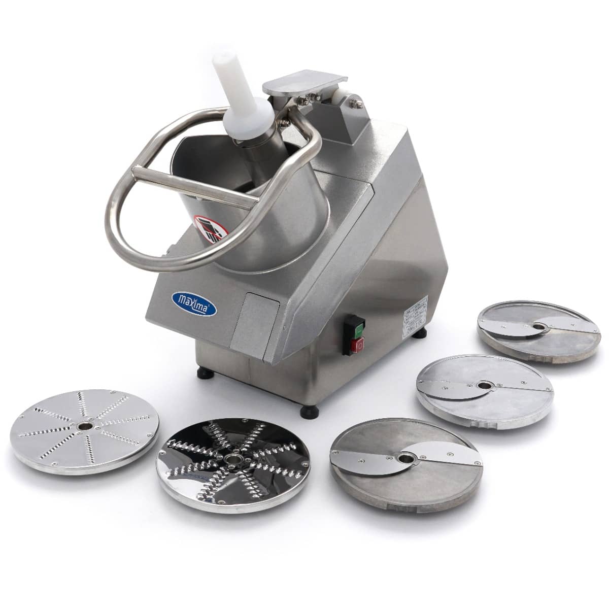 Vegetable Slicer - up to 450kg/h - incl 5 Cutting Disks — 10