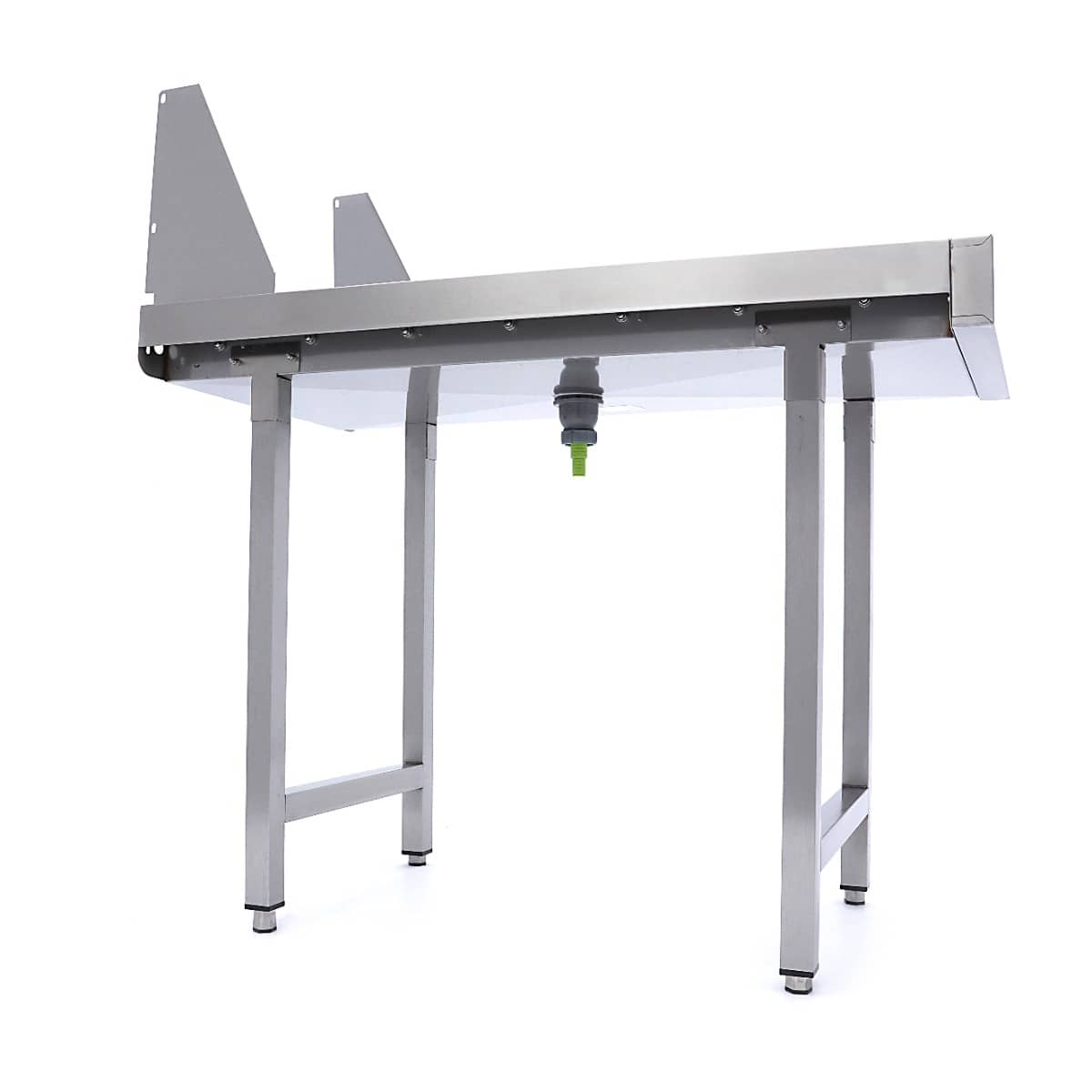 Stainless Steel Straight Roller Table - for Rack Conveyor Dishwasher — 10