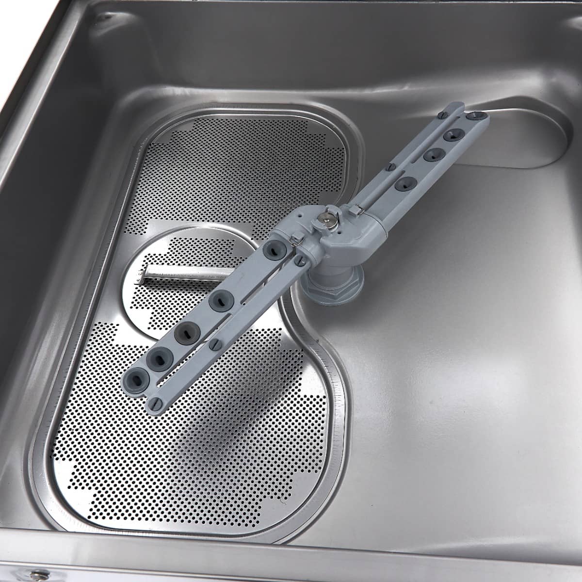 Pass Through Dishwasher - 50x50cm - With Drain, Rinse Aid and Soap Pumps - 400V — 10