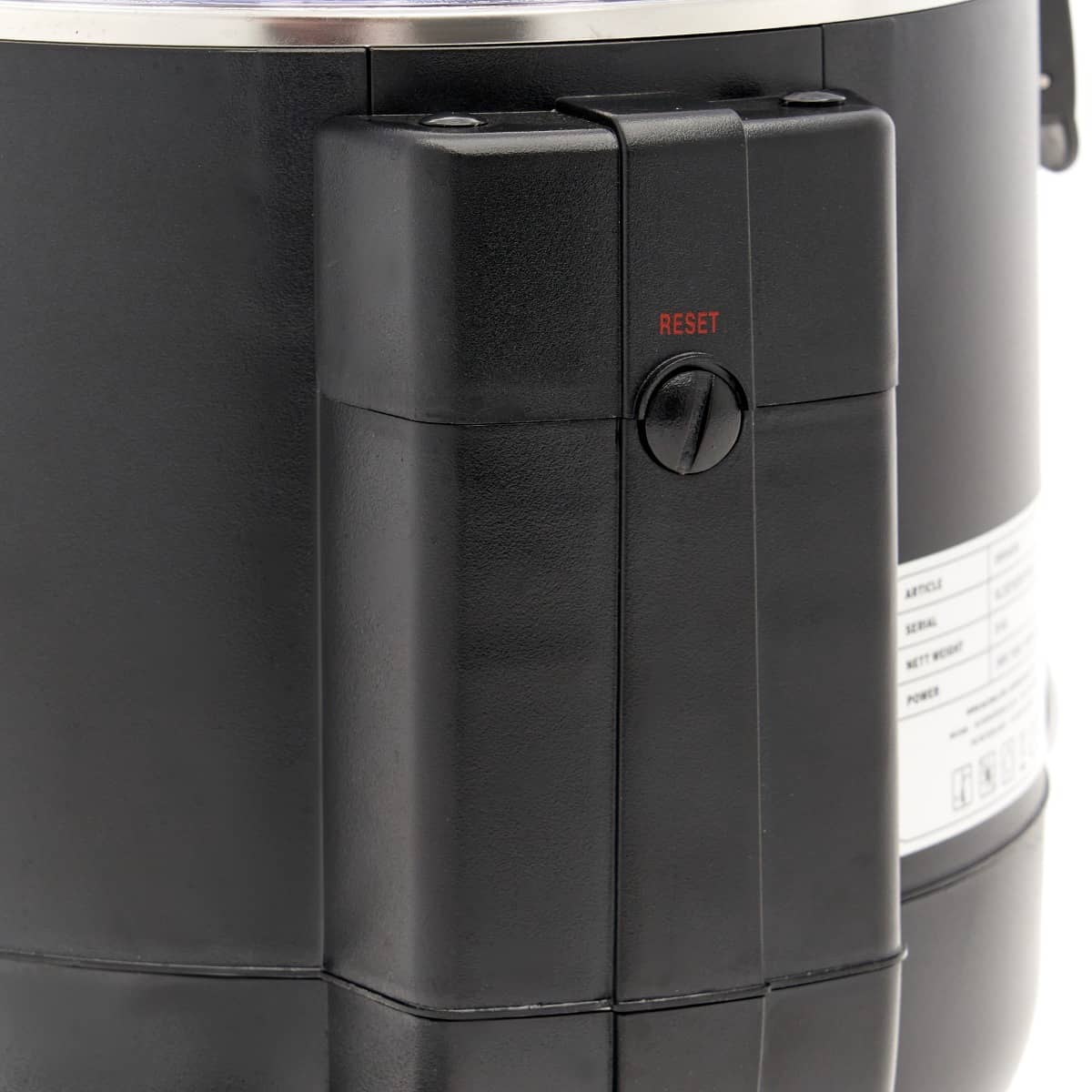 Hot Chocolate Dispenser - 10L - Black — 10