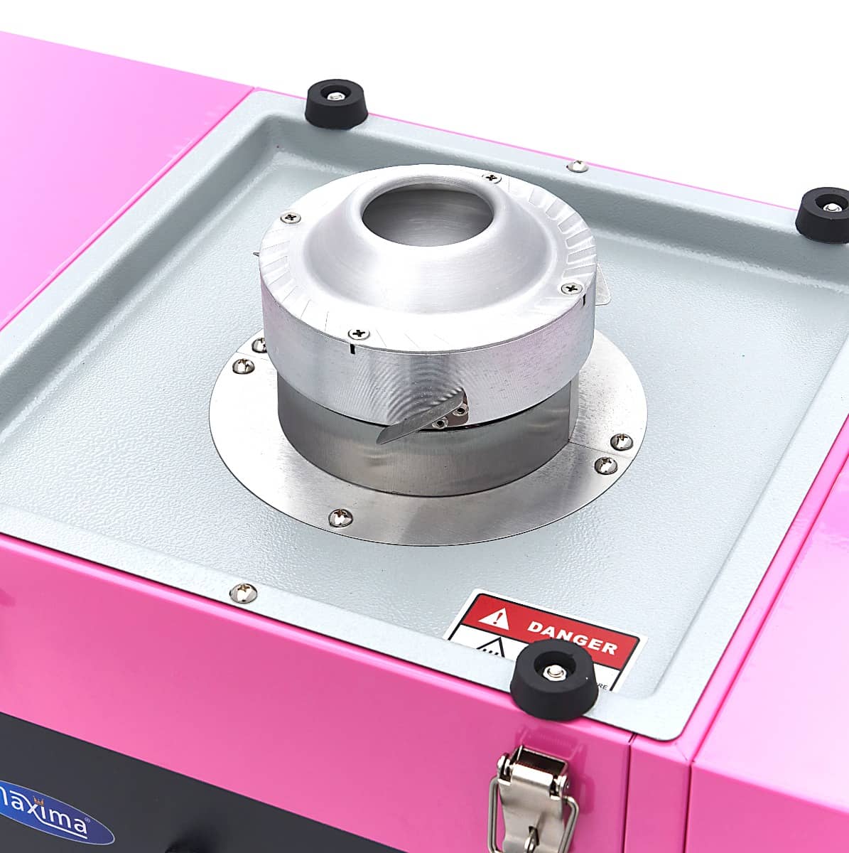 Candy Floss Machine – Ø 52cm – Pink – with Cart — 10