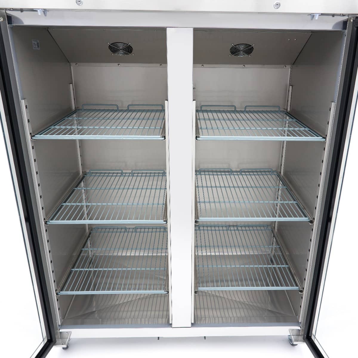 Freezer - 1200L - 6 Adjustable Shelves (2/1GN) - Stainless Steel - with Glass Door — 9