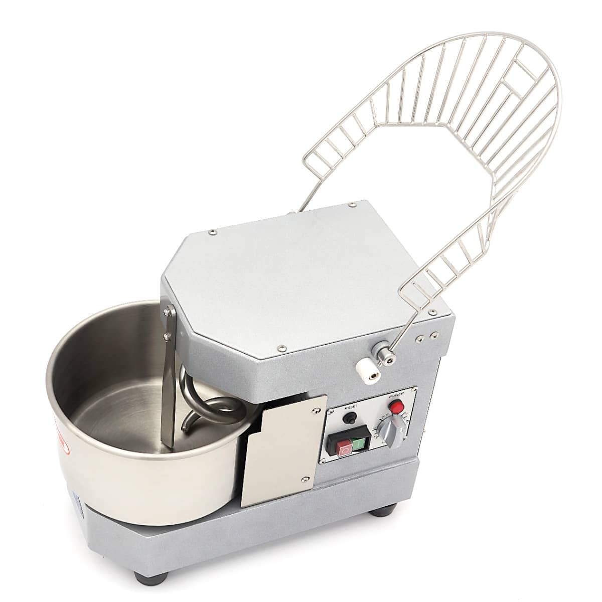 Dough Mixer - 8L - 4,5kg Dough - Silver — 6