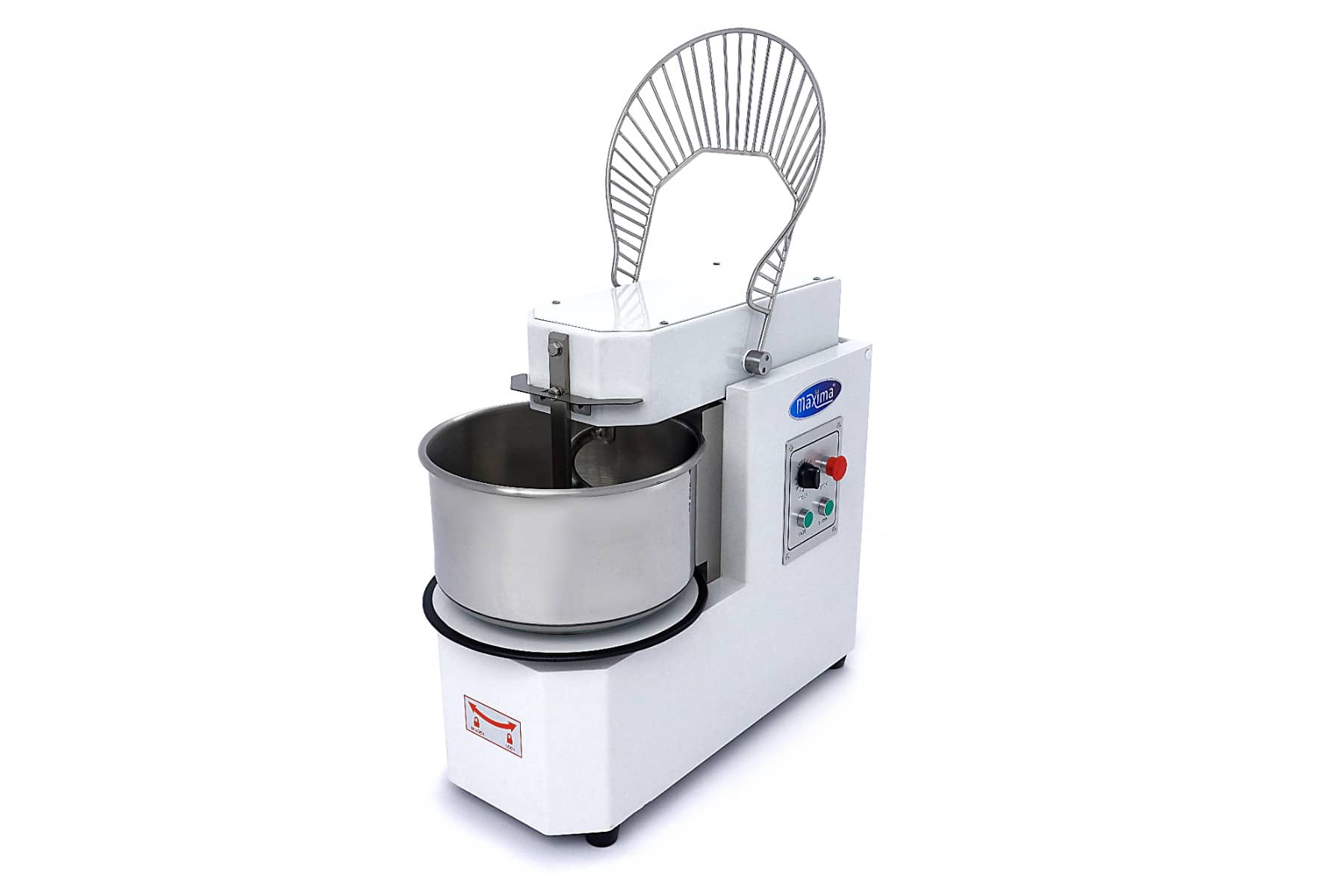 Dough Mixer - 20L - 12kg Dough - 2 Speeds - Removable Bowl — 9