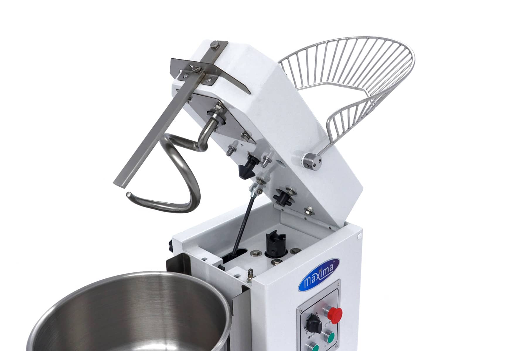 Dough Mixer - 20L - 12kg Dough - 2 Speeds - Removable Bowl — 11
