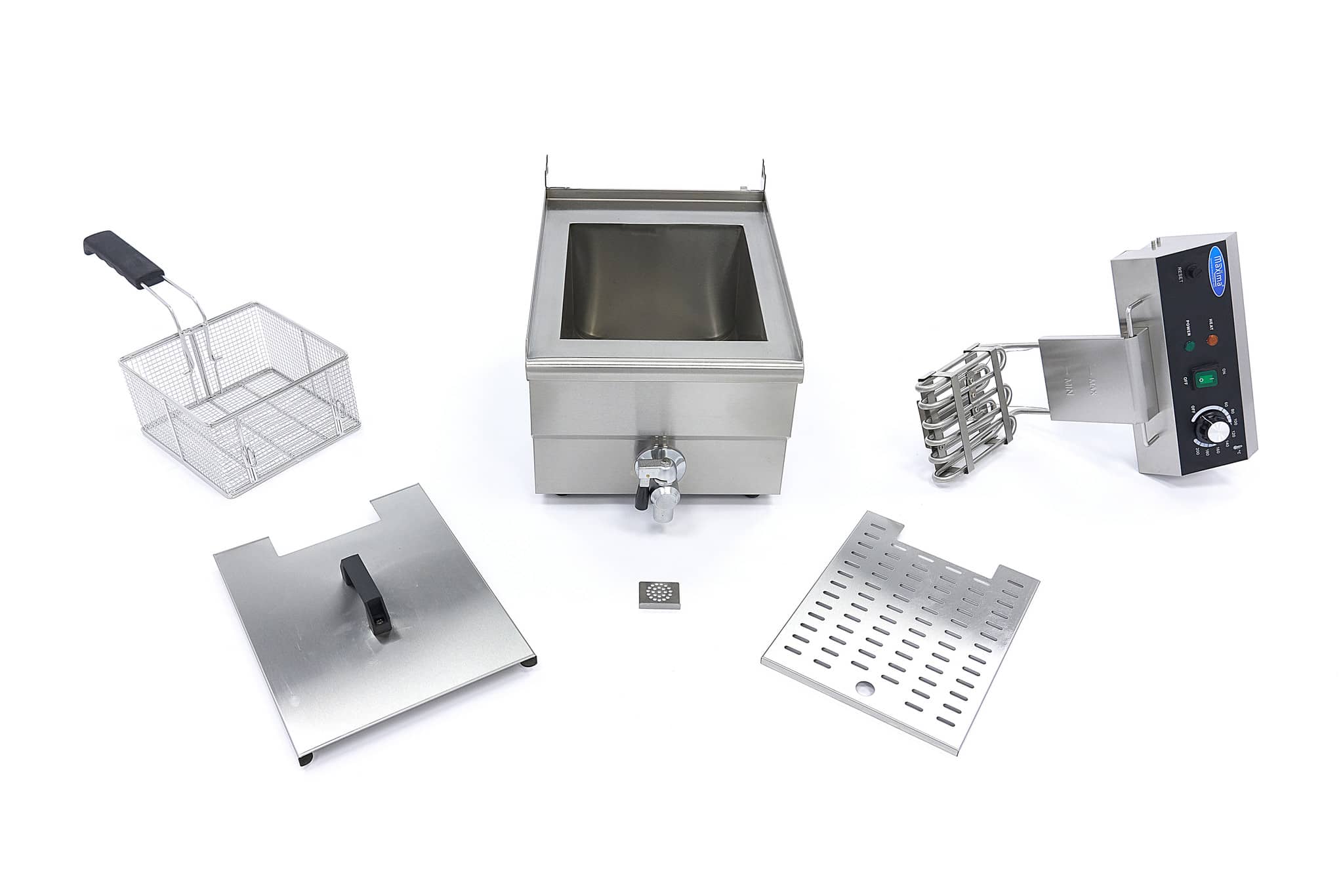 Deep Fryer - 13L - 1 Basket - with Drain Tap — 8
