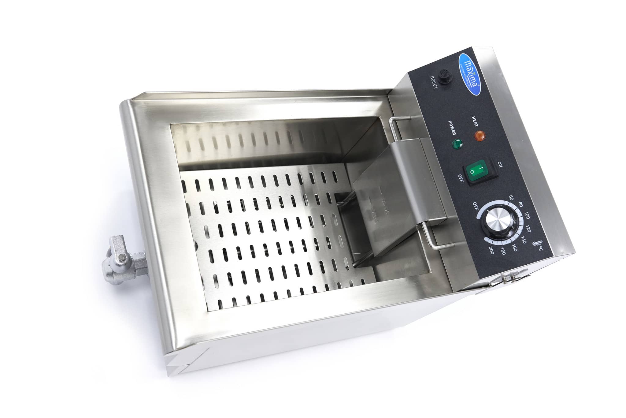 Deep Fryer - 13L - 1 Basket - with Drain Tap — 7
