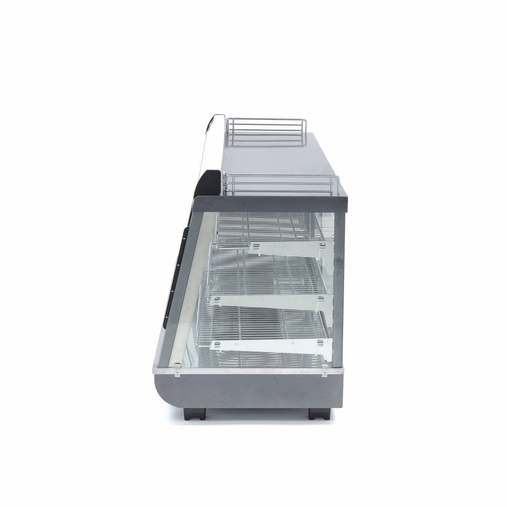 Heated Food Display - 186L - 121,5cm - 3 Shelves — 3