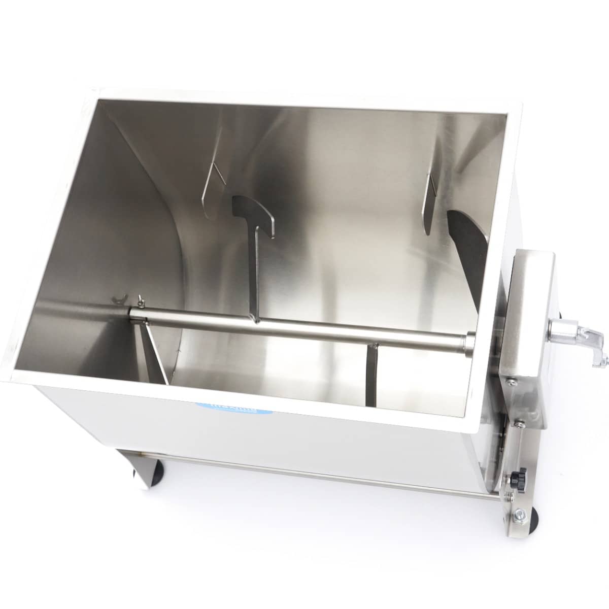Meat Mixer - 50L - 43kg Meat - Tilting Bowl - Manual — 7