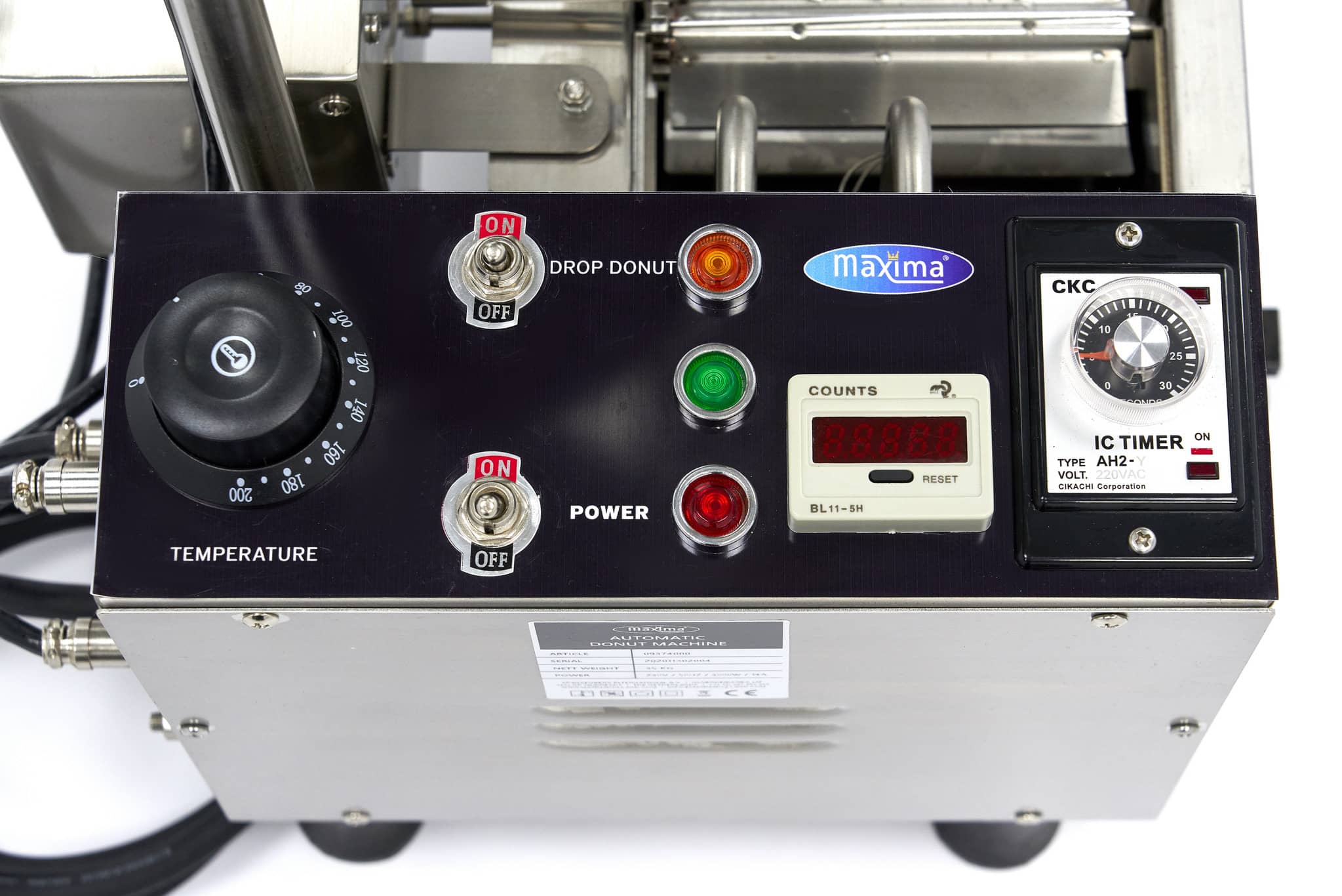 Donut Maker - 450 donuts/h - Automatic - Deep Fryer with Turning System — 9