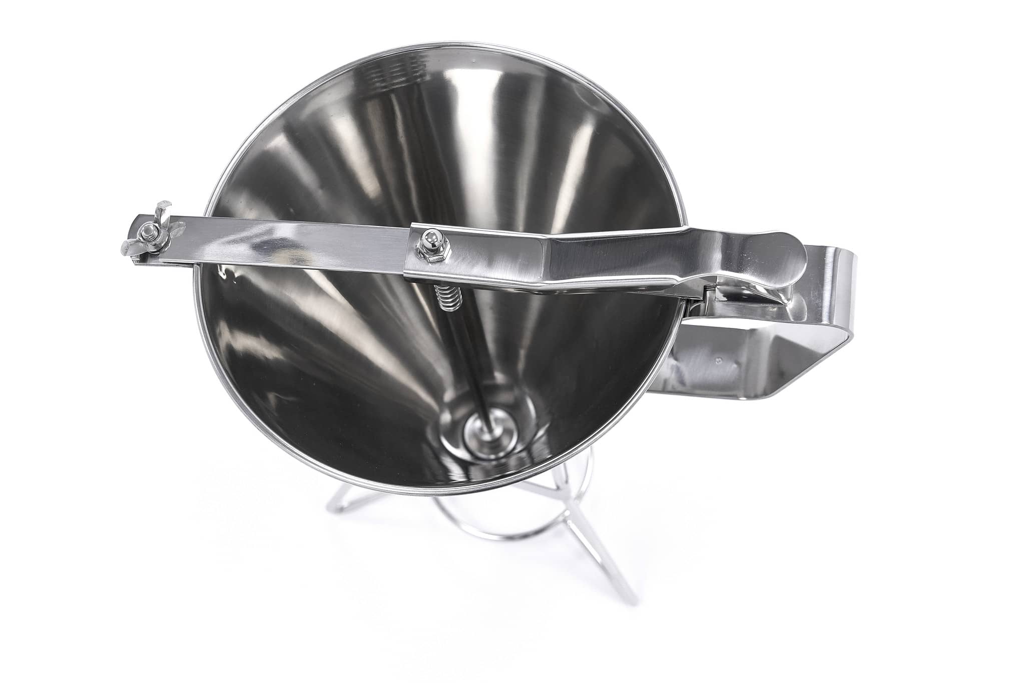 Batter Dispenser - 1,6L - Stainless Steel - Incl Dosing Button — 3