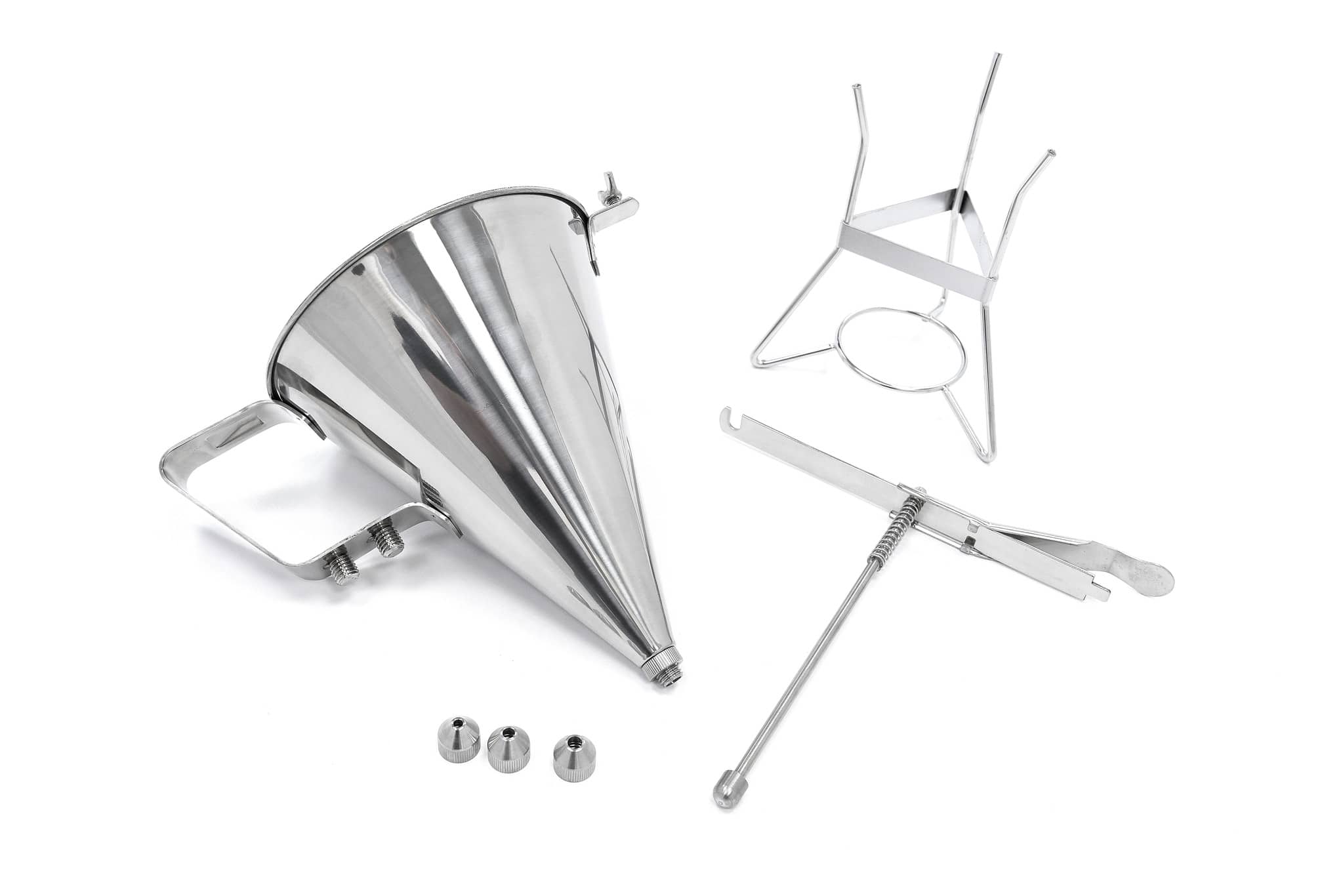 Batter Dispenser - 1,6L - Stainless Steel - Incl Dosing Button — 4