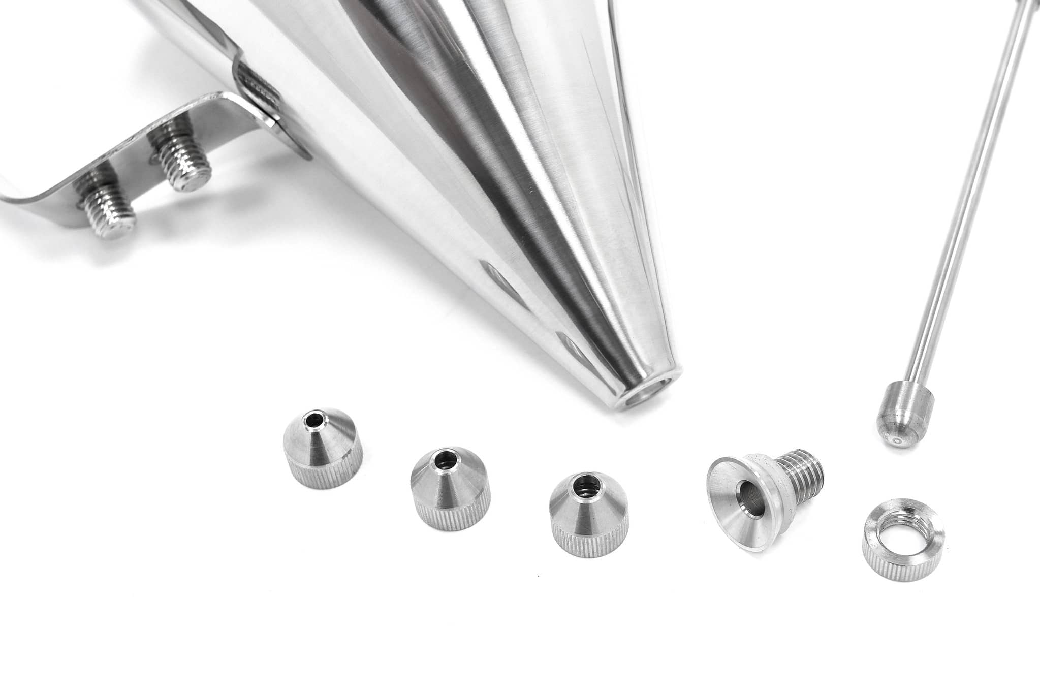 Batter Dispenser - 1,6L - Stainless Steel - Incl Dosing Button — 7