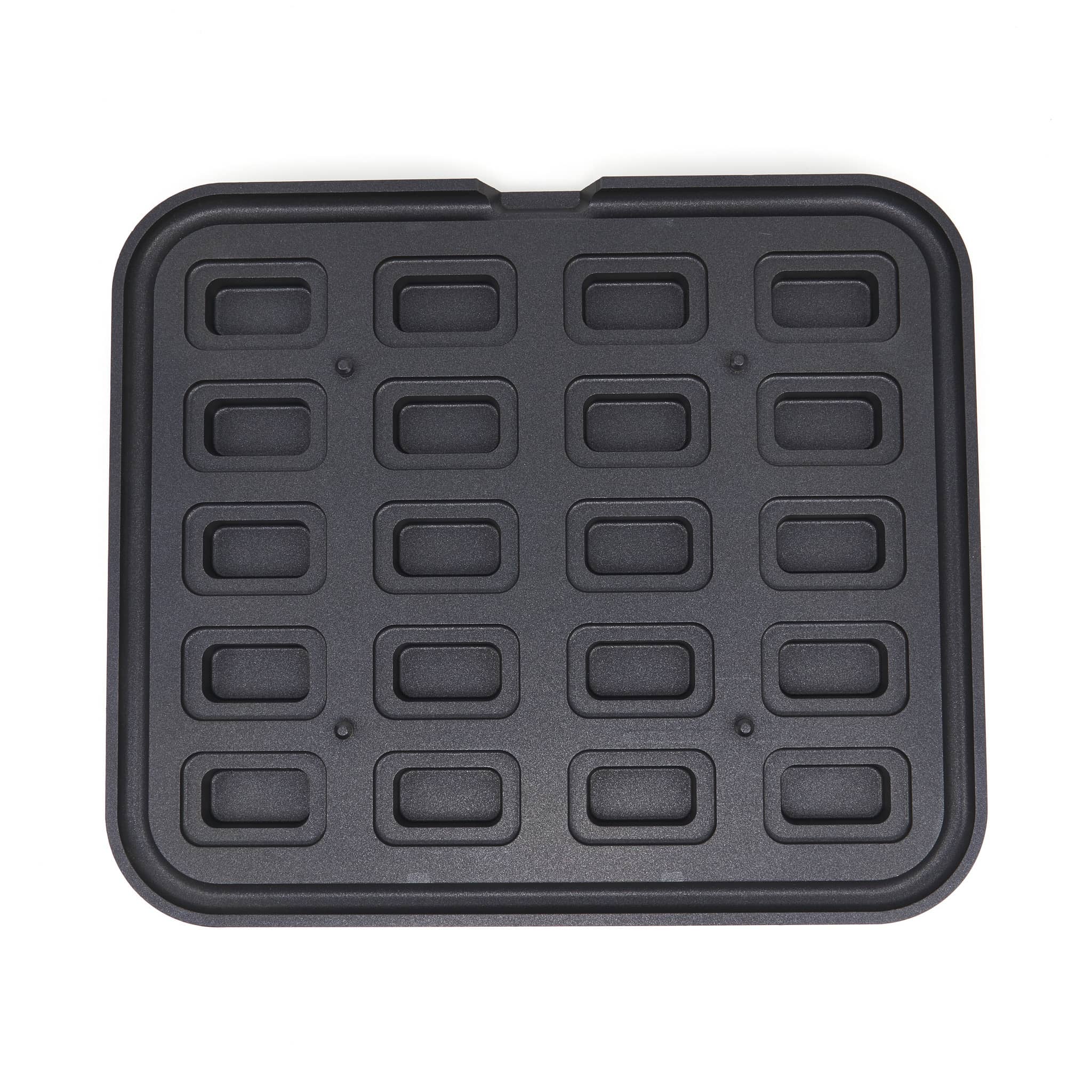 Tartlet Mould - Rectangle - 64x41/45x22 mm - 20 pieces — 2