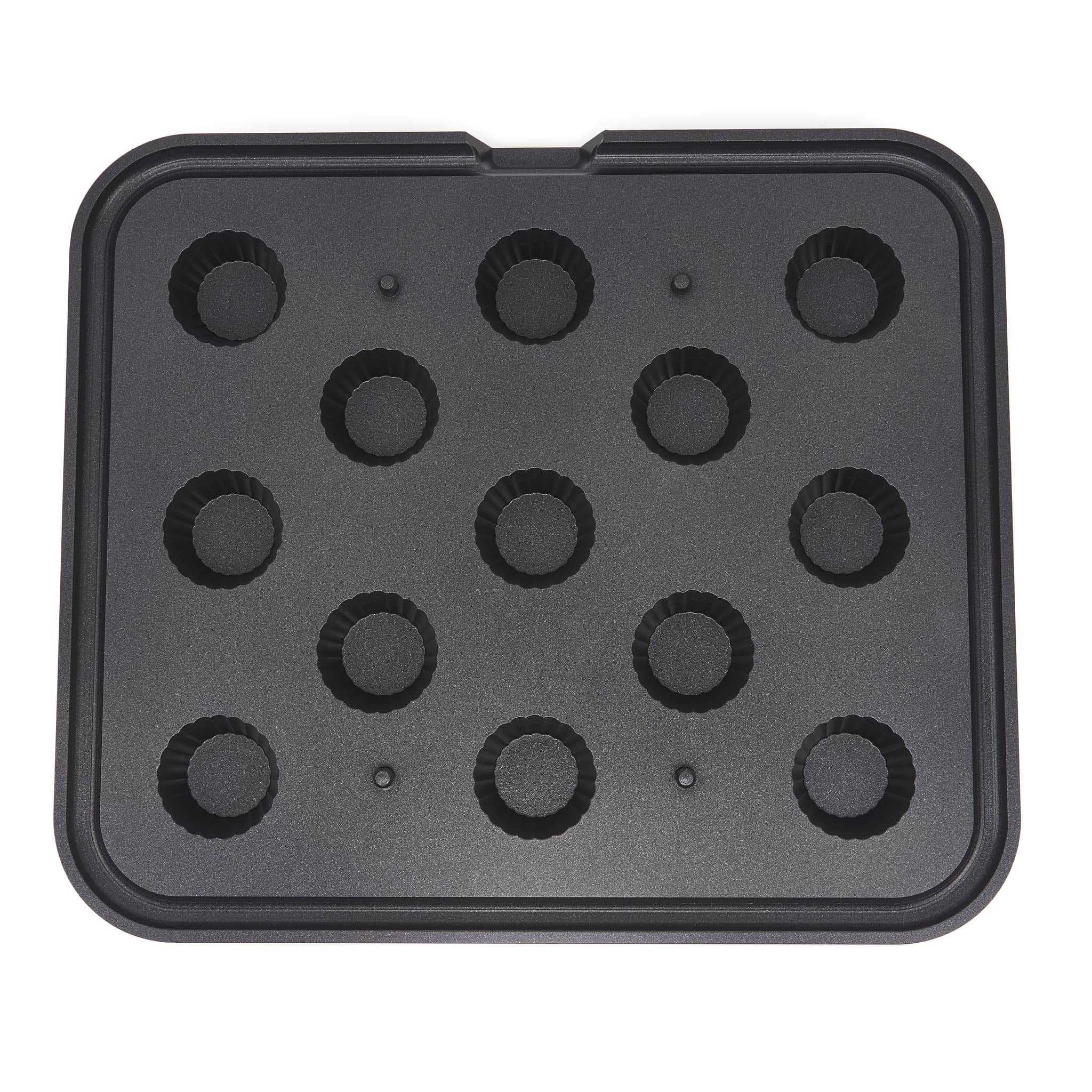 Tartlet Mould - Waved  - 48/36 mm - 13 pieces — 2